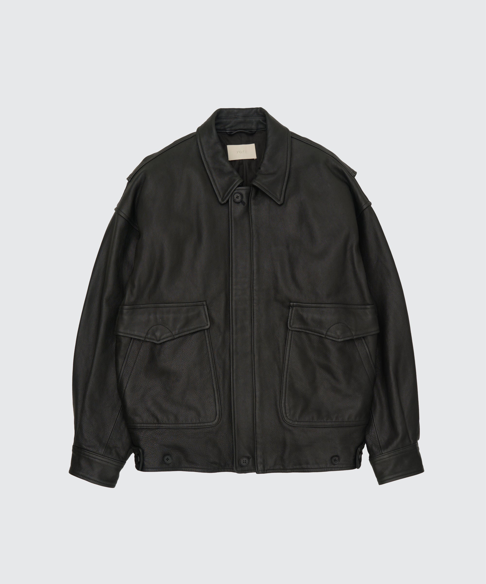 Cow Leather Flight Jacket