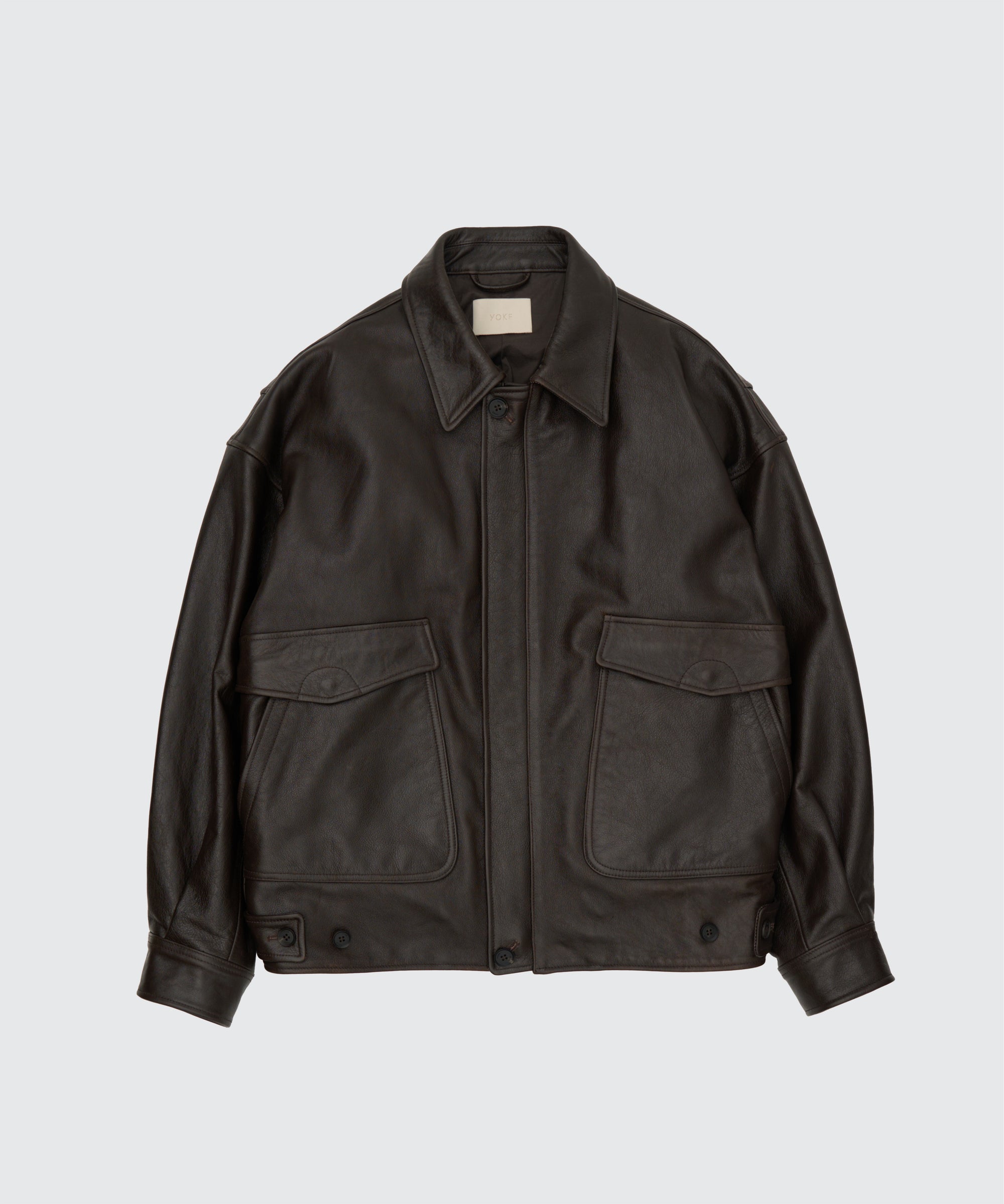 Cow Leather Flight Jacket