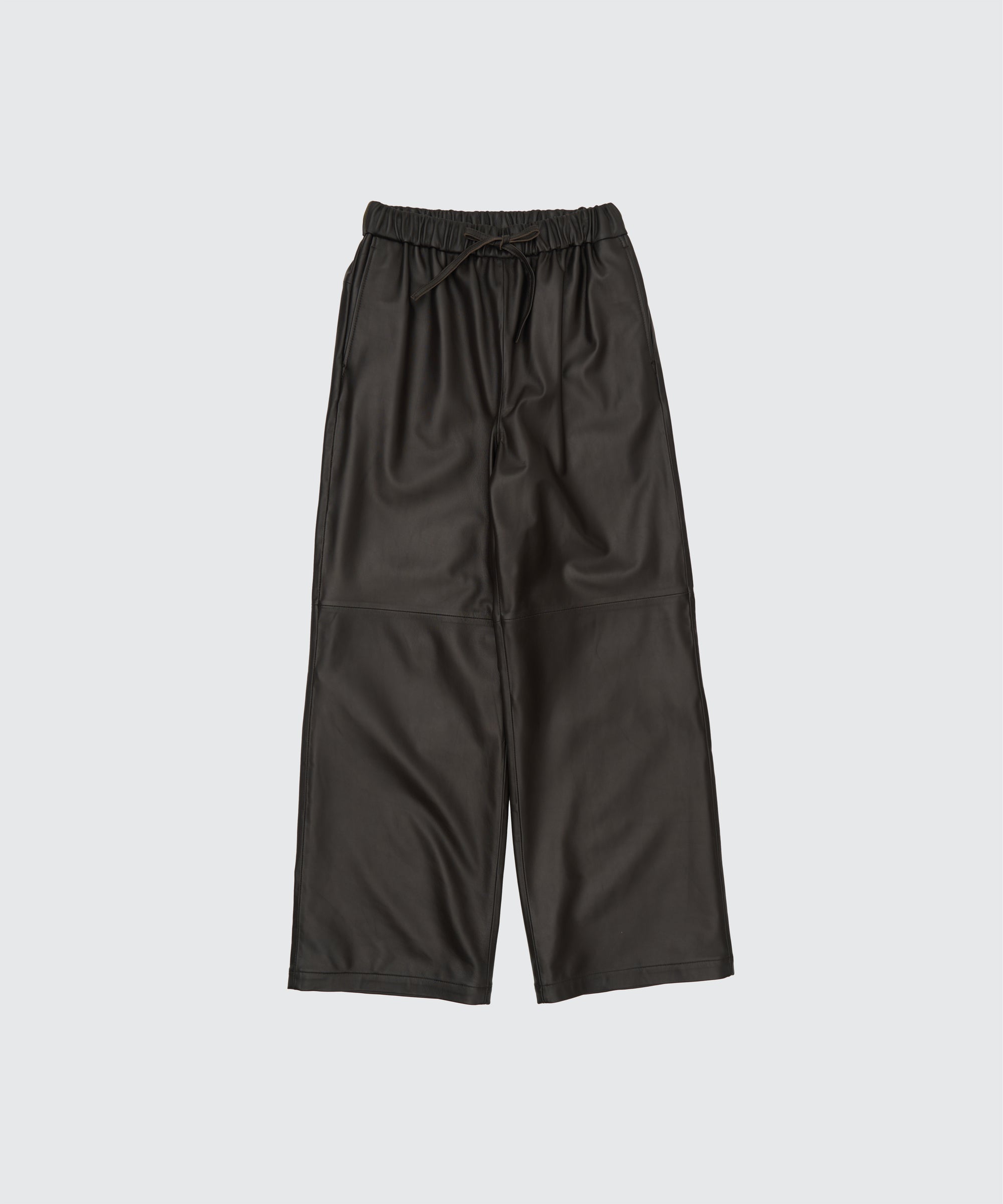 Sheep Leather Easy Pants
