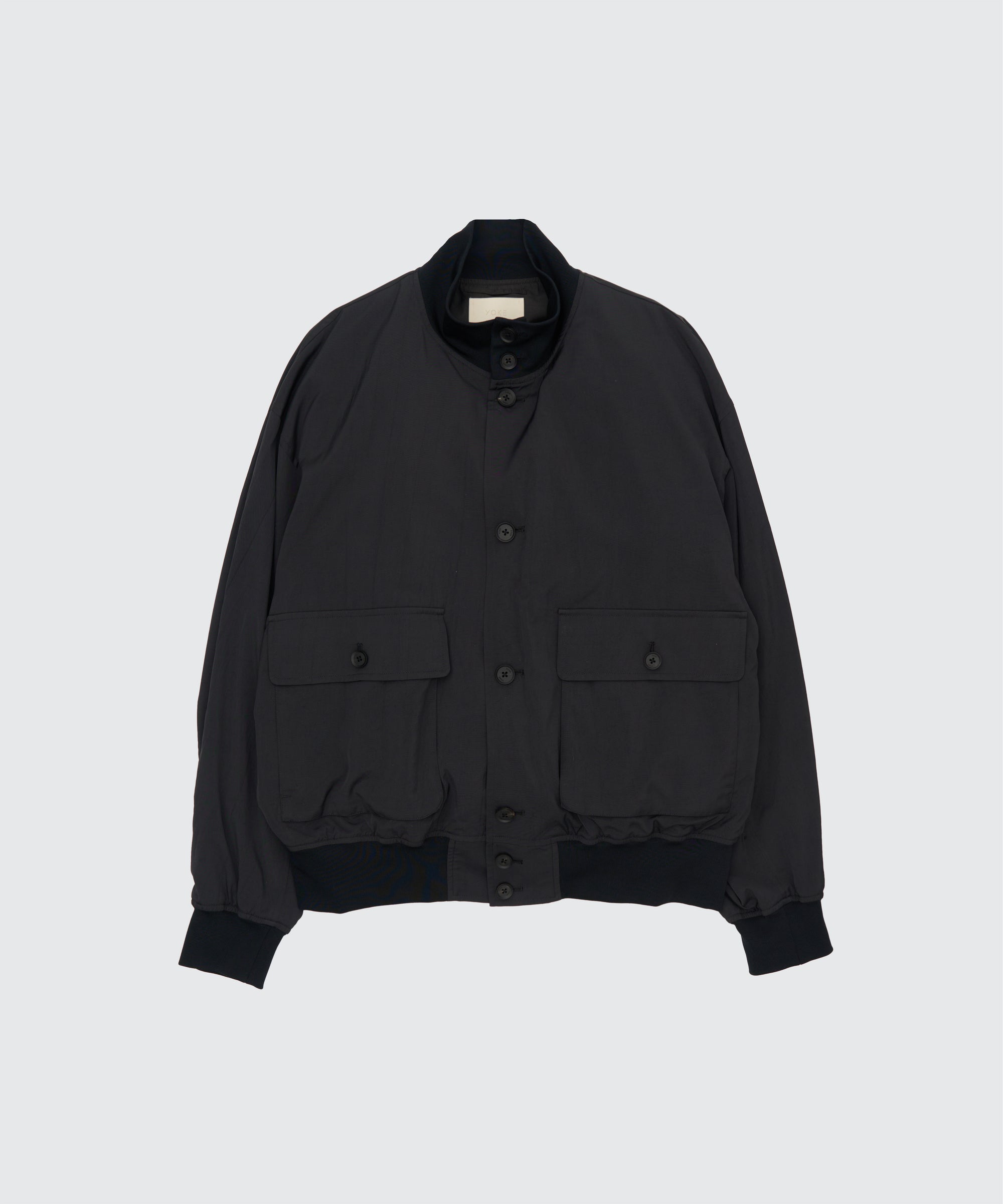 Silk Nylon Driving Blouson