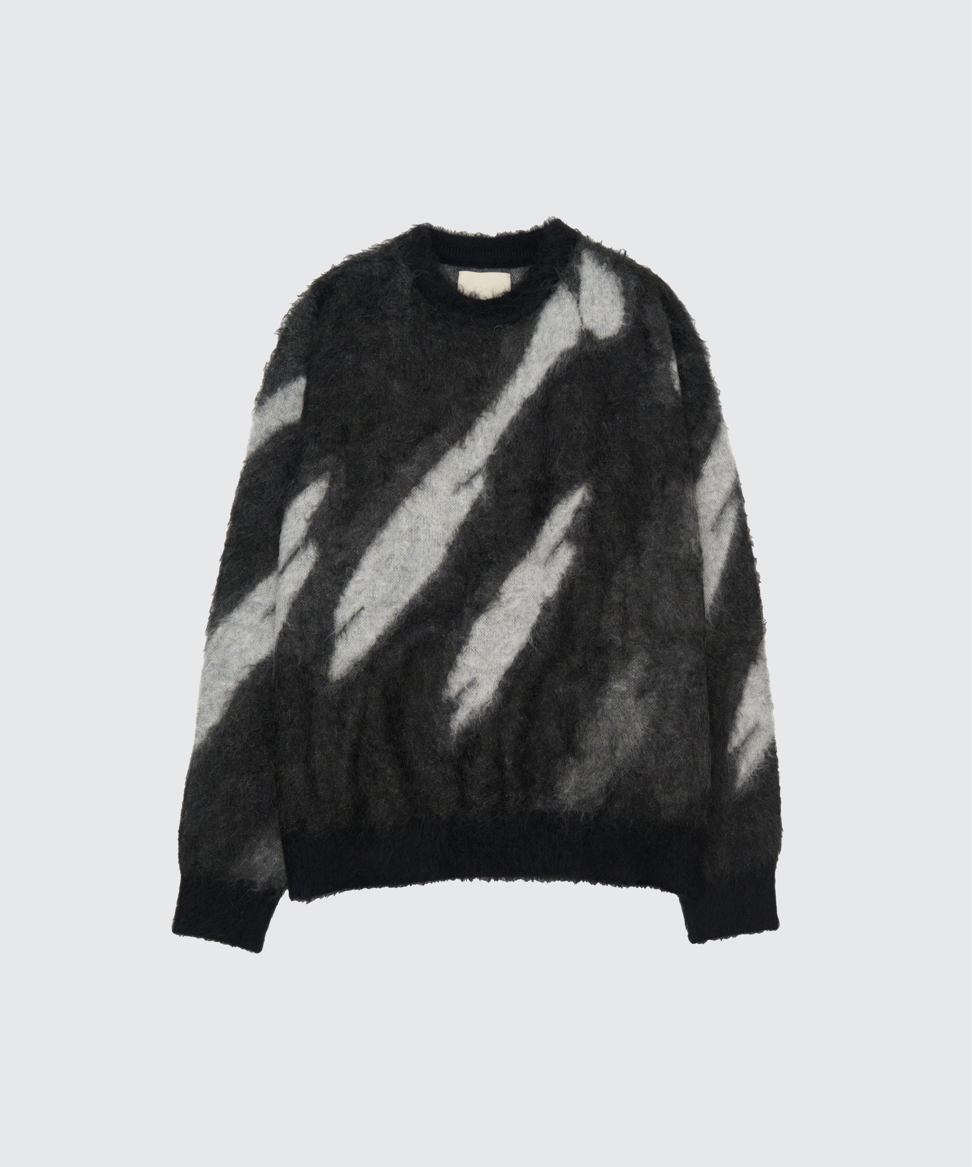 Kid Mohair Jacquard Sweater