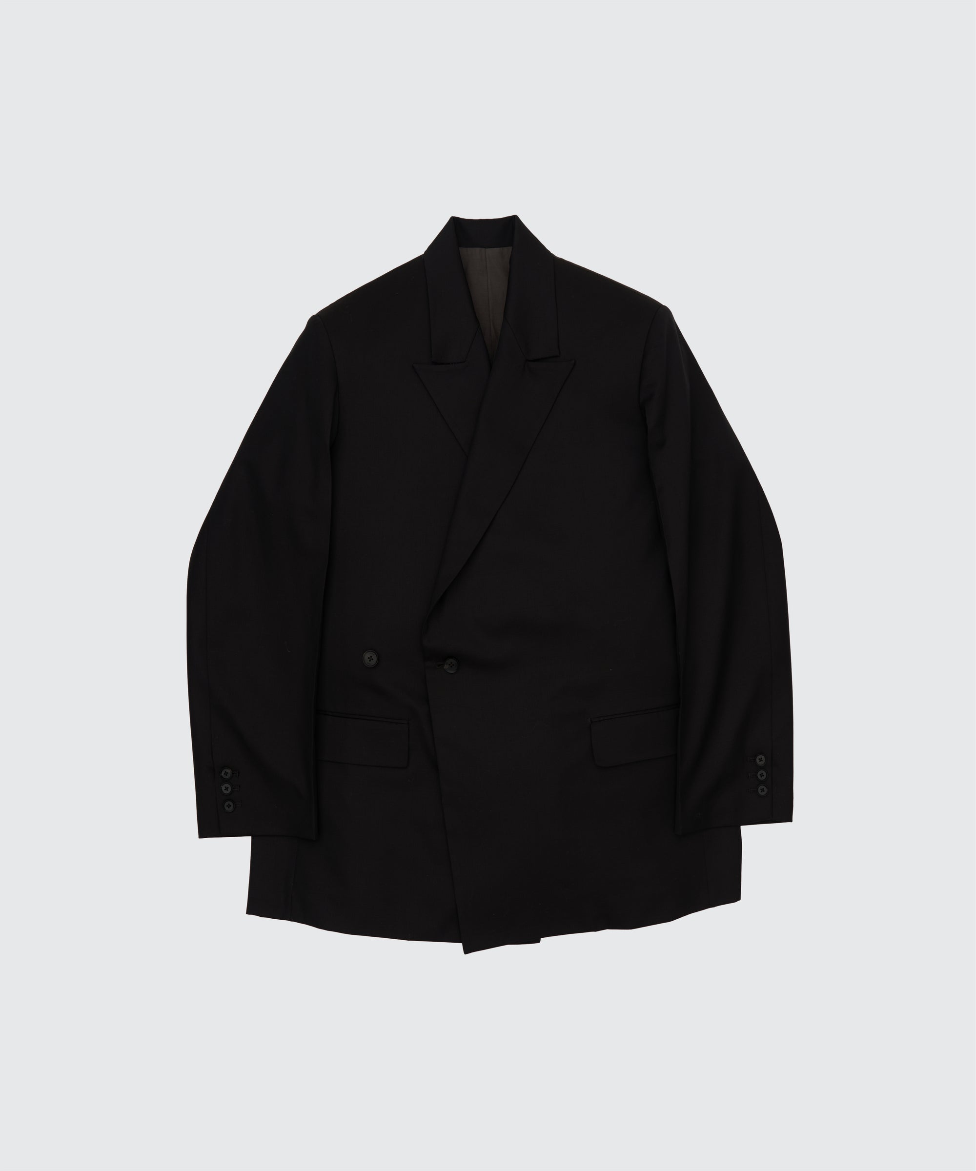 Brewed Protain™ Blend Wool Double Breasted Jacket