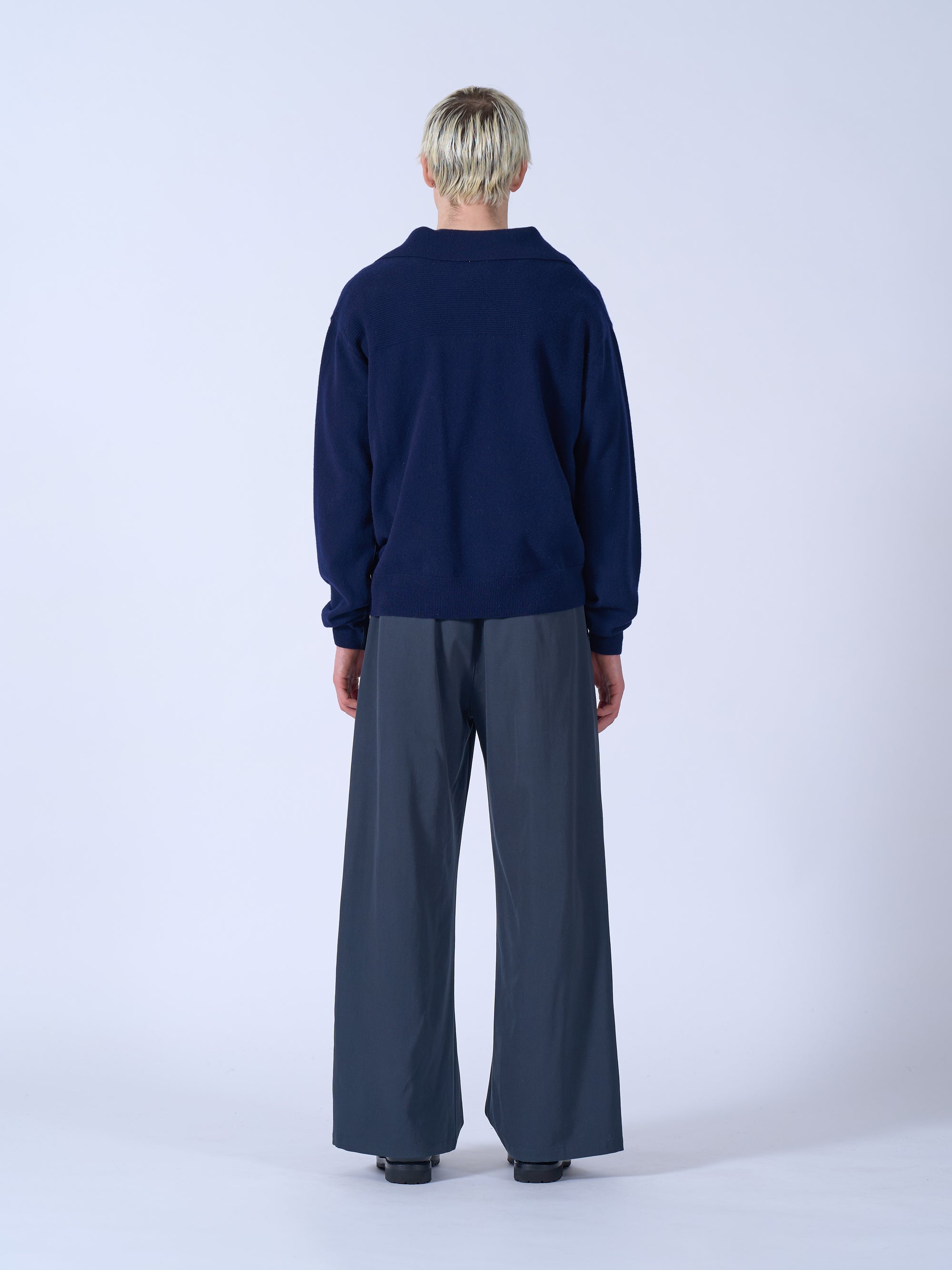 Fine Gauge Wool Skipper Sweater