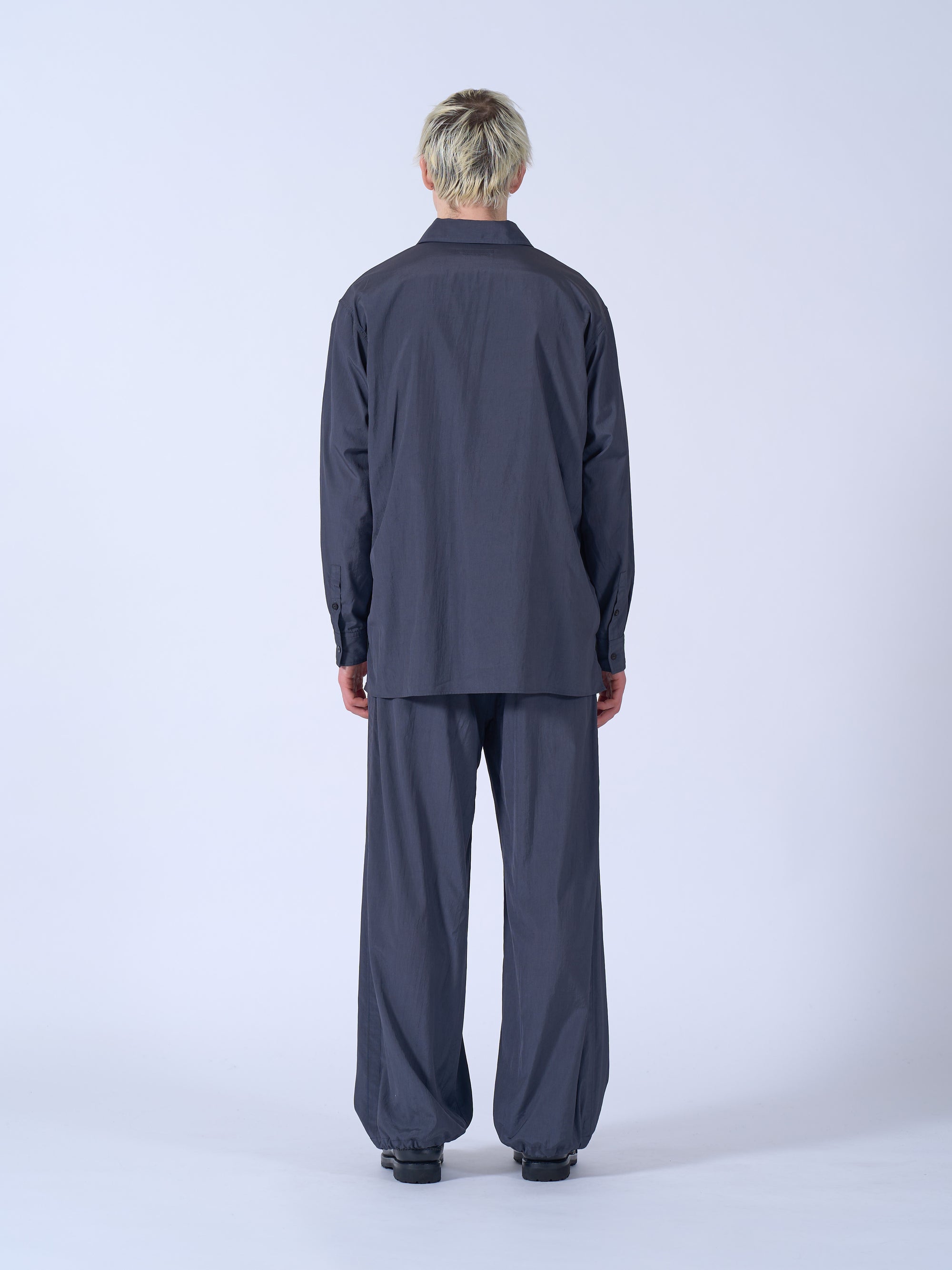 Silk Nylon Zip Shirt