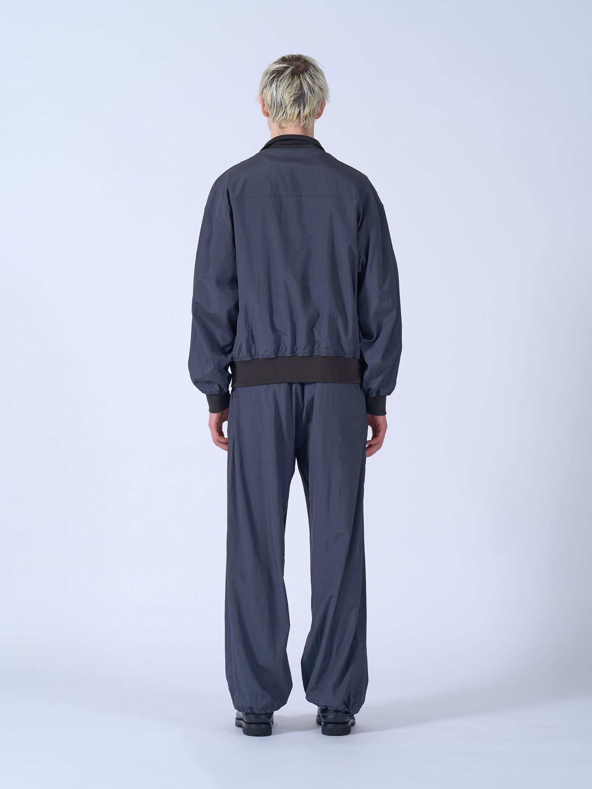 Silk Nylon Driving Blouson
