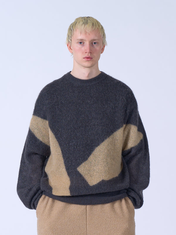 Photogram Intarsia Sweater
