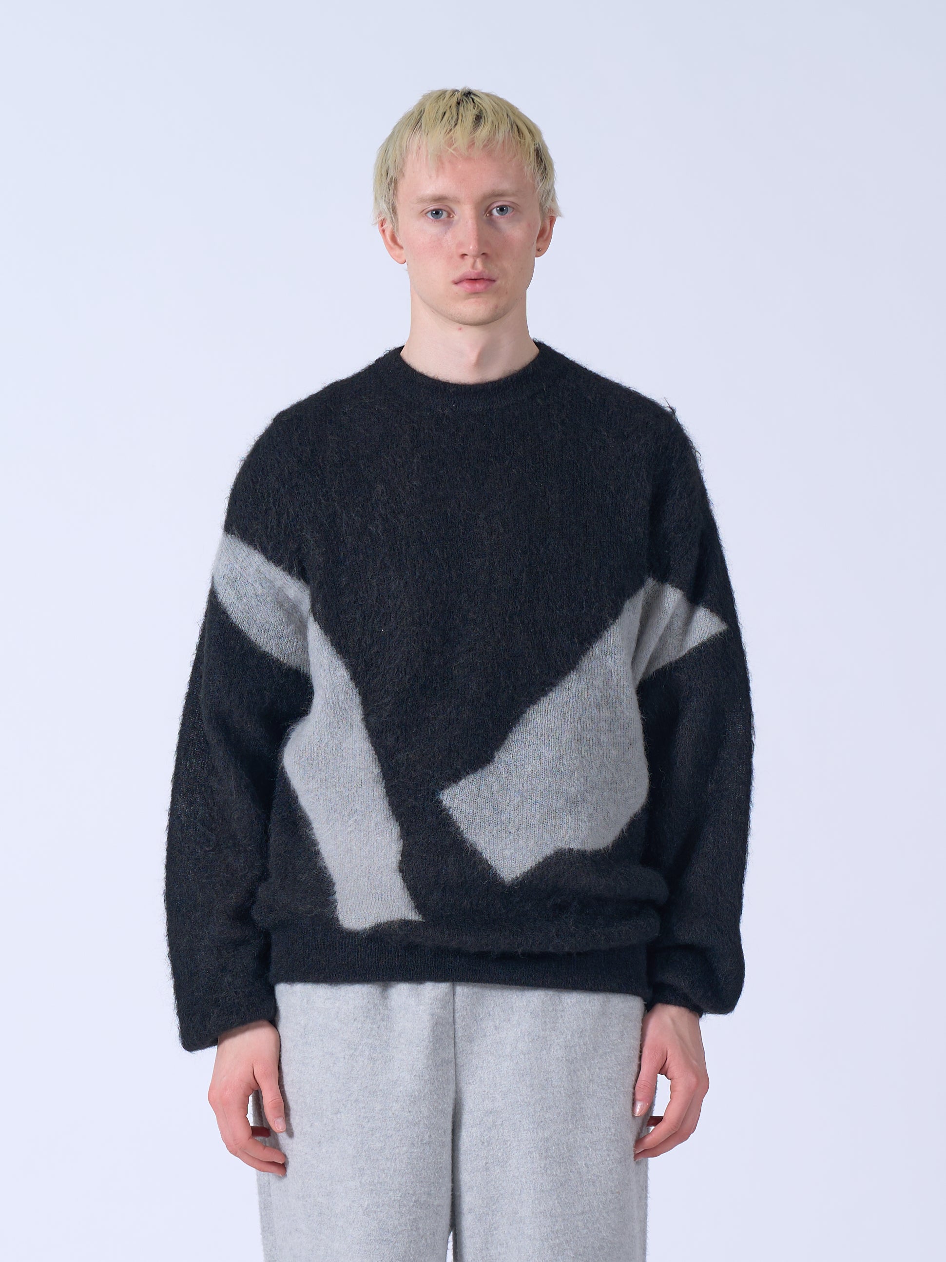 Photogram Intarsia Sweater