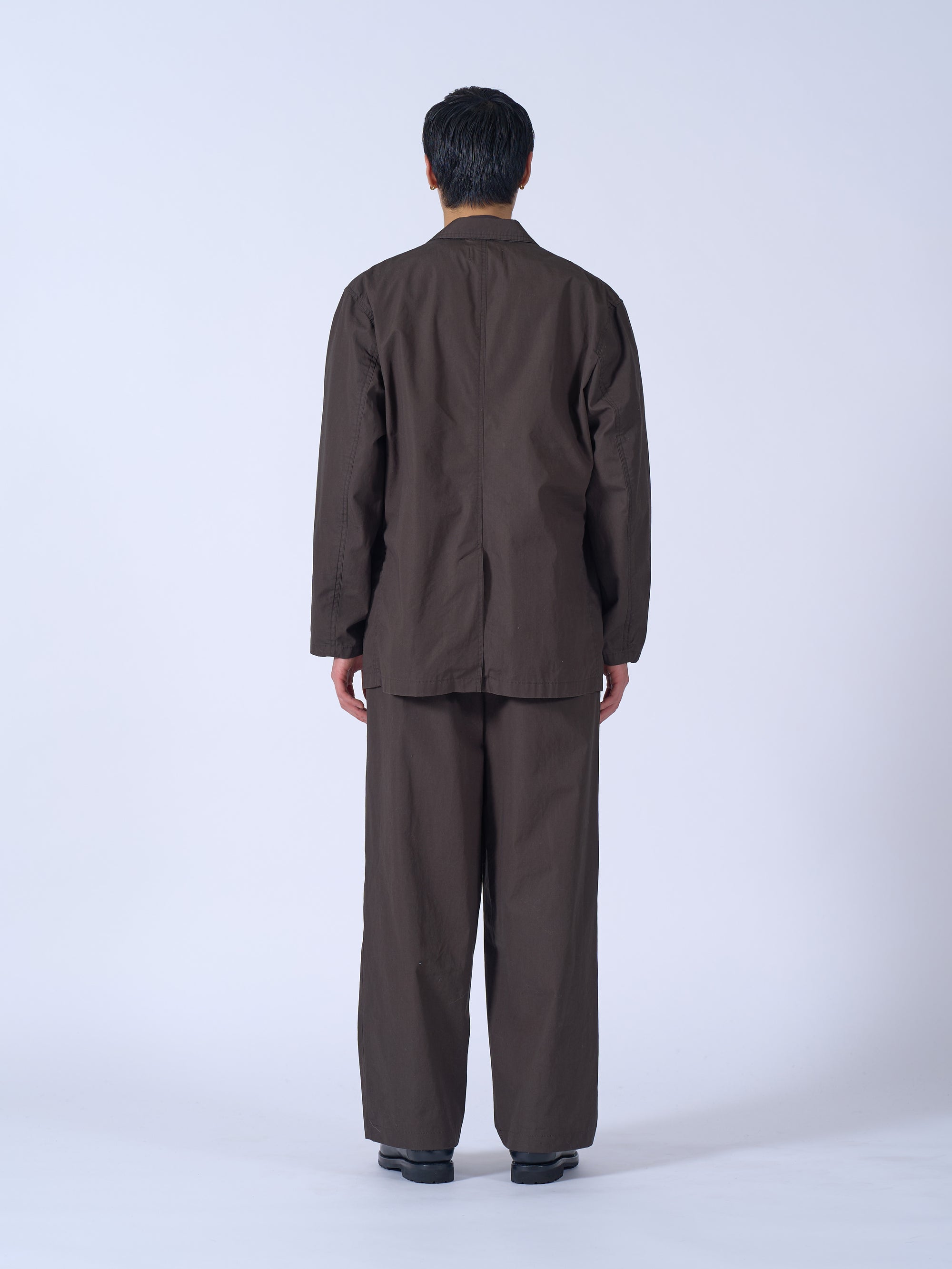 Cotton Gabardine Double Breasted Jacket