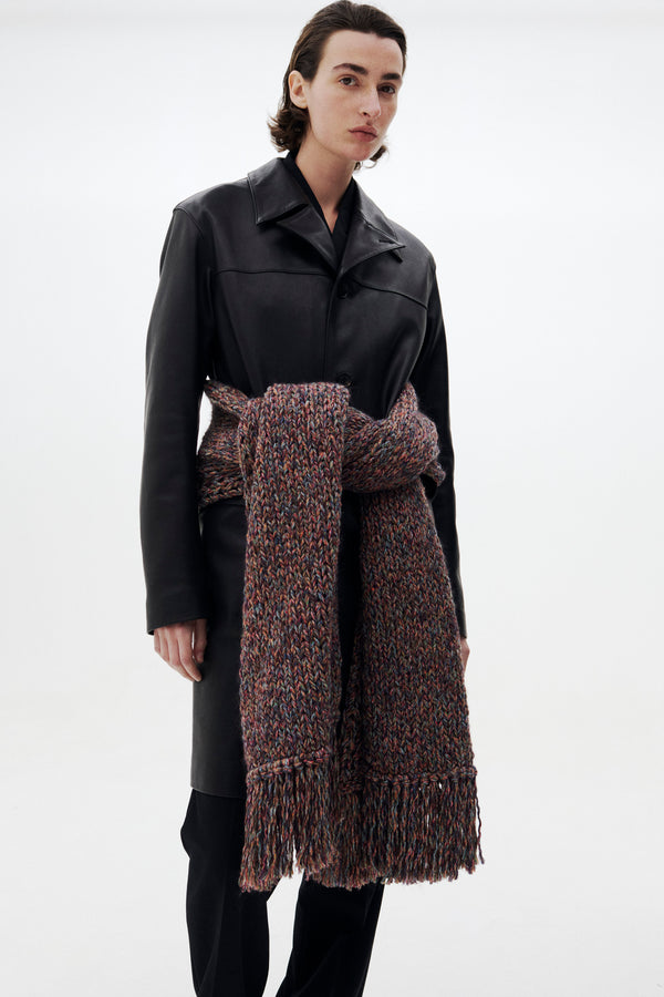 100Colors Hand-Knit Long Scarf