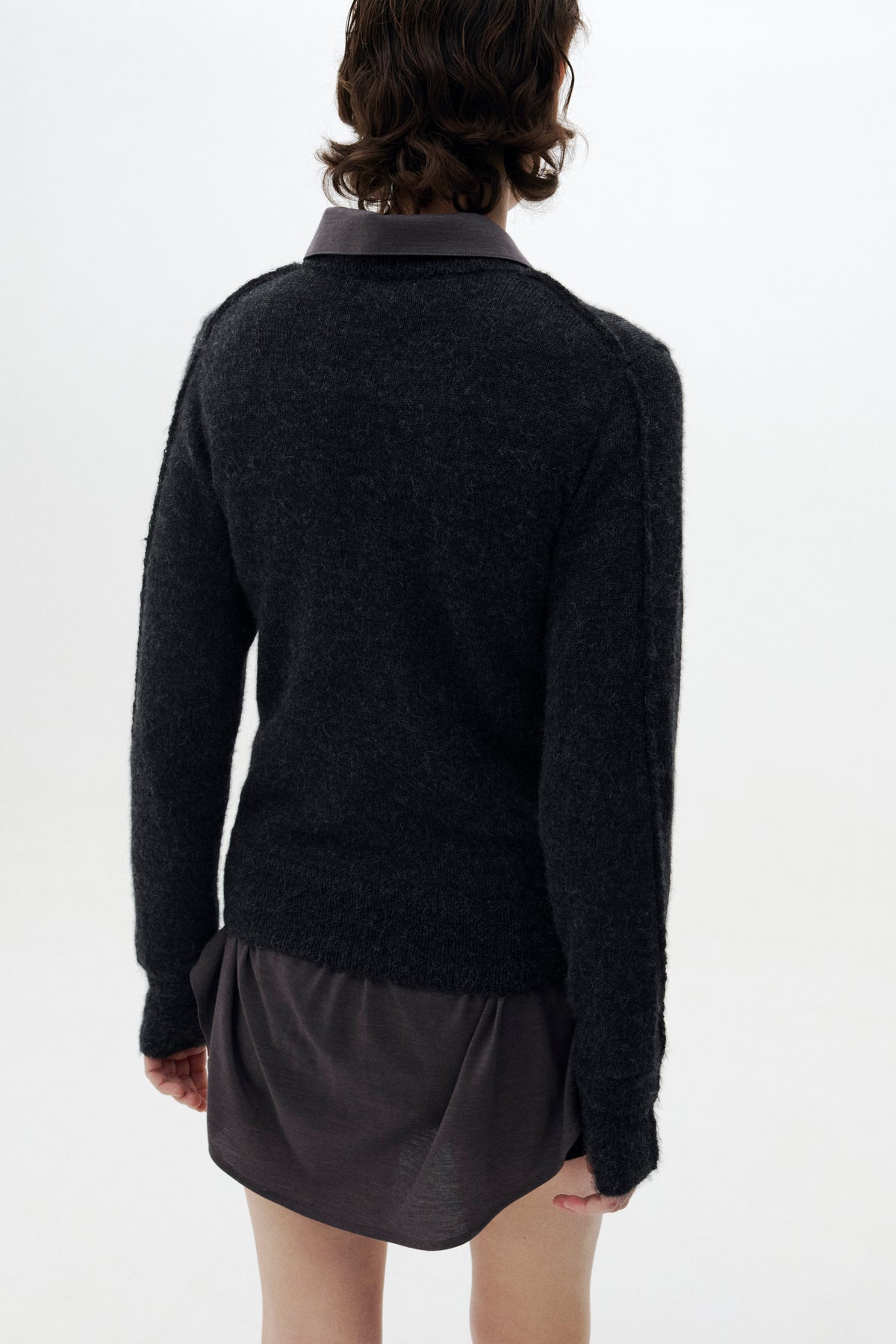 Baby Alpaca V-neck Sweater