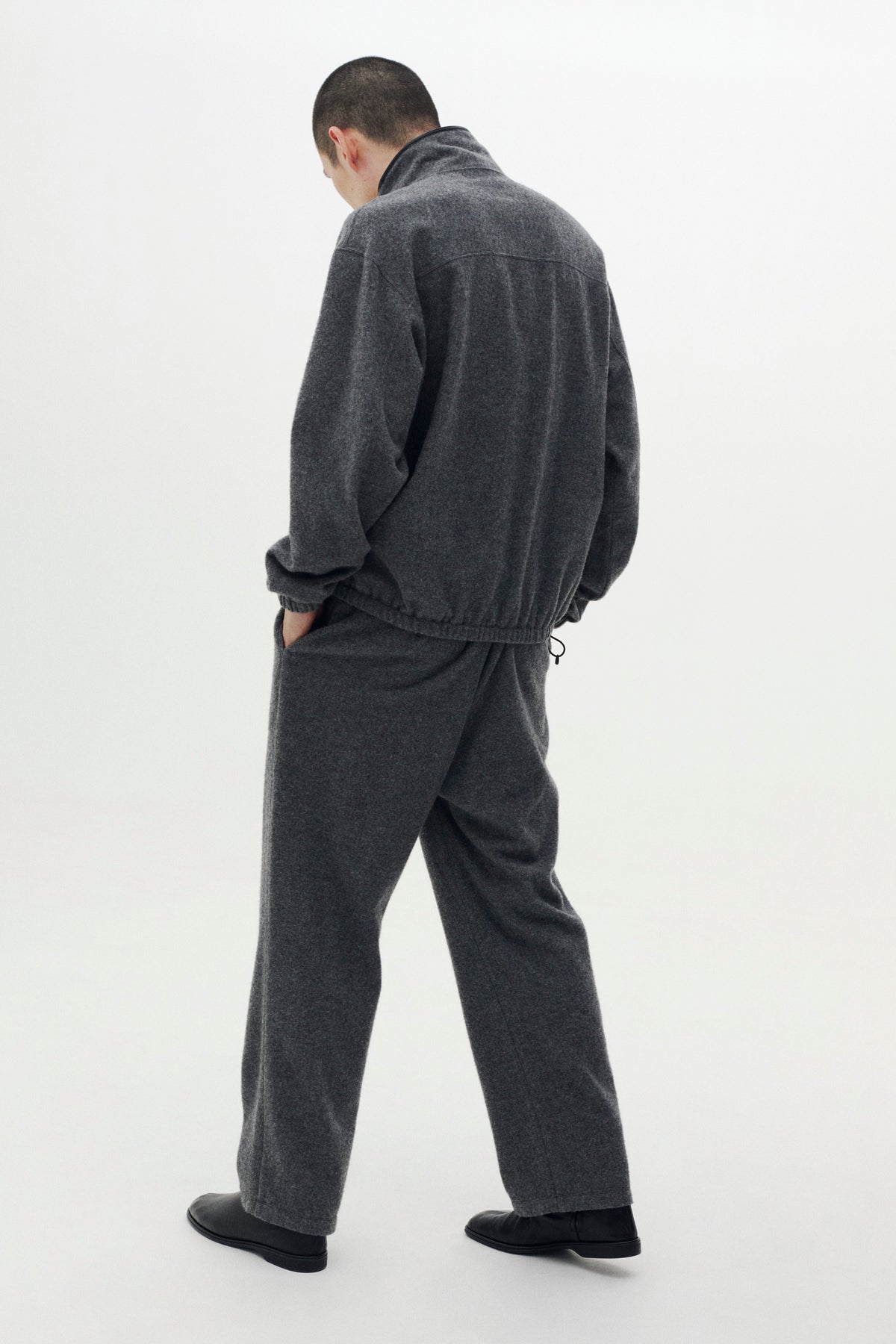 Wool Cashmere Fleece Lounge Pants