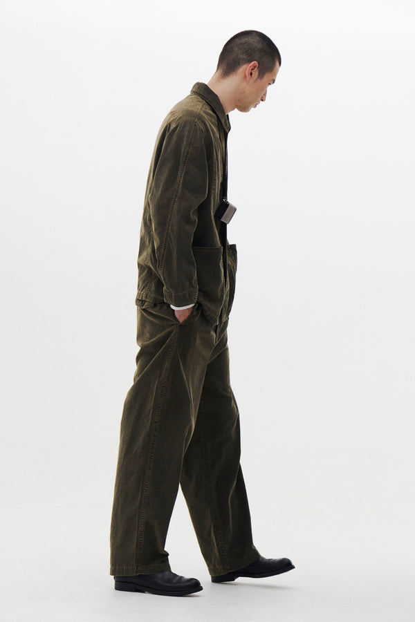Corduroy Coverall Jacket