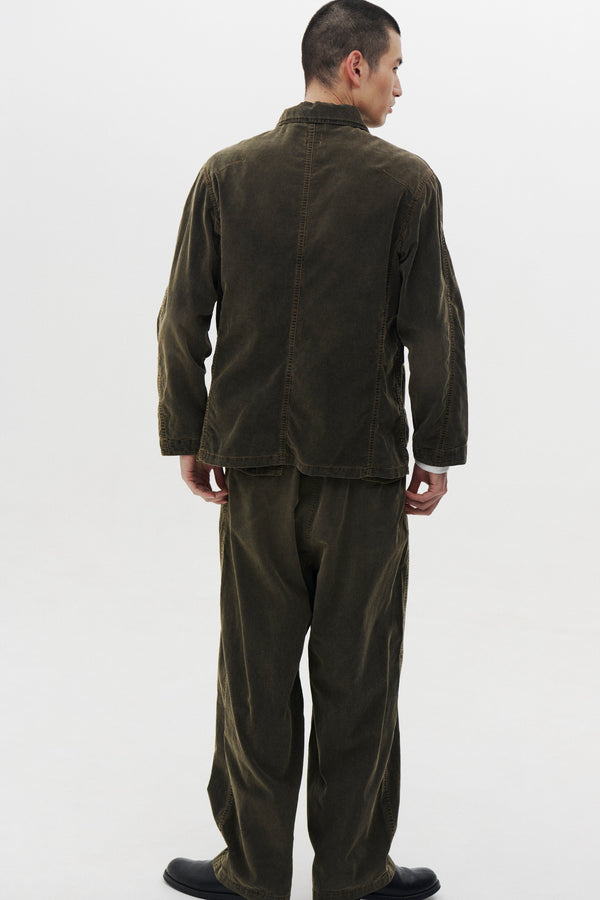 Corduroy Coverall Jacket
