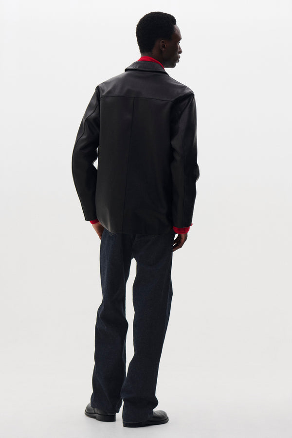 Calf Nappa Leather Jacket