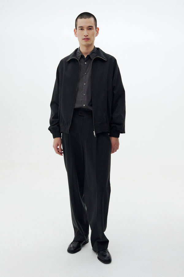 Tencel Cotton Twill Loosed Drizzer Jacket