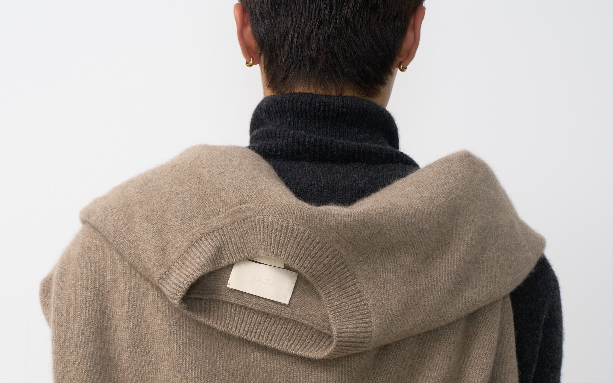 Cashmere Wholegarment Sweater – YOKE