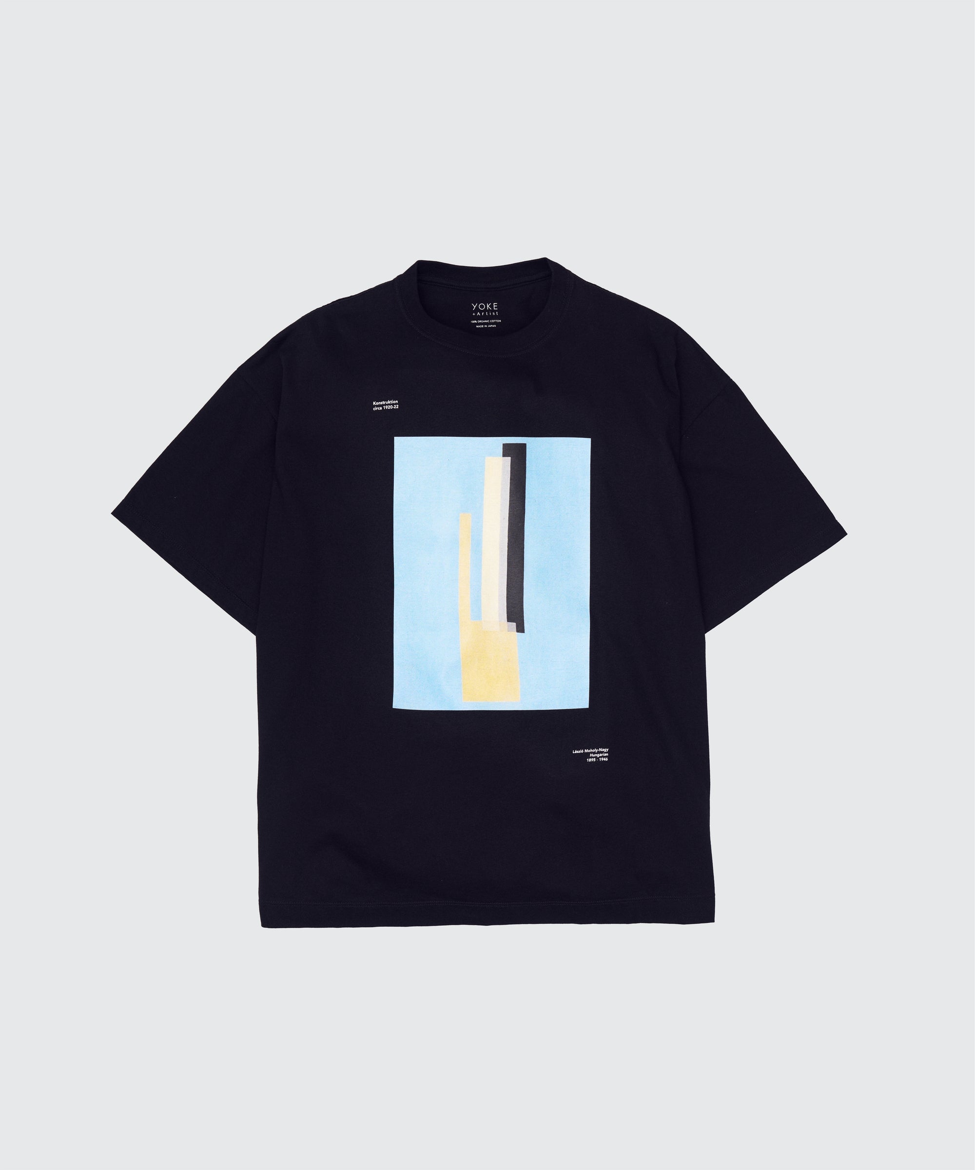 + Artist Printed T-Shirt by László Moholy-Nagy / Konstruktion
