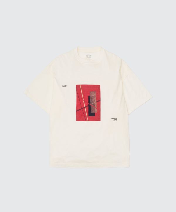 + Artist Printed T-Shirt by László Moholy-Nagy / Konstruktion IV
