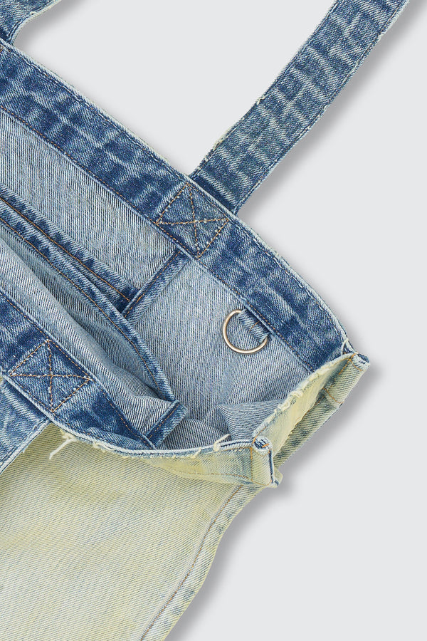 Harmonia x YOKE x ANCELLM Aging Denim Tote Bag