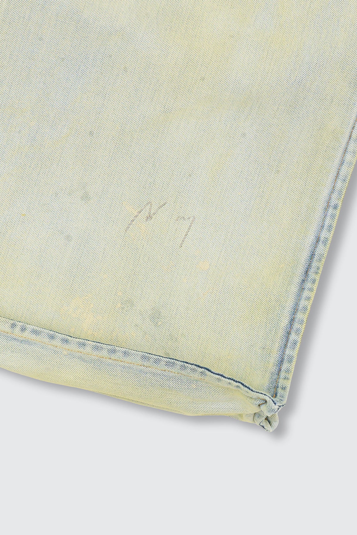 Harmonia x YOKE x ANCELLM Aging Denim Tote Bag