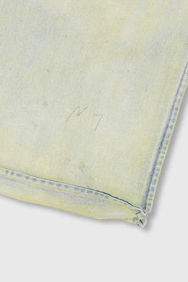 Harmonia x YOKE x ANCELLM Aging Denim Tote Bag