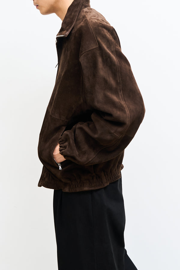 Exclusive Goat Suede Truck Jacket