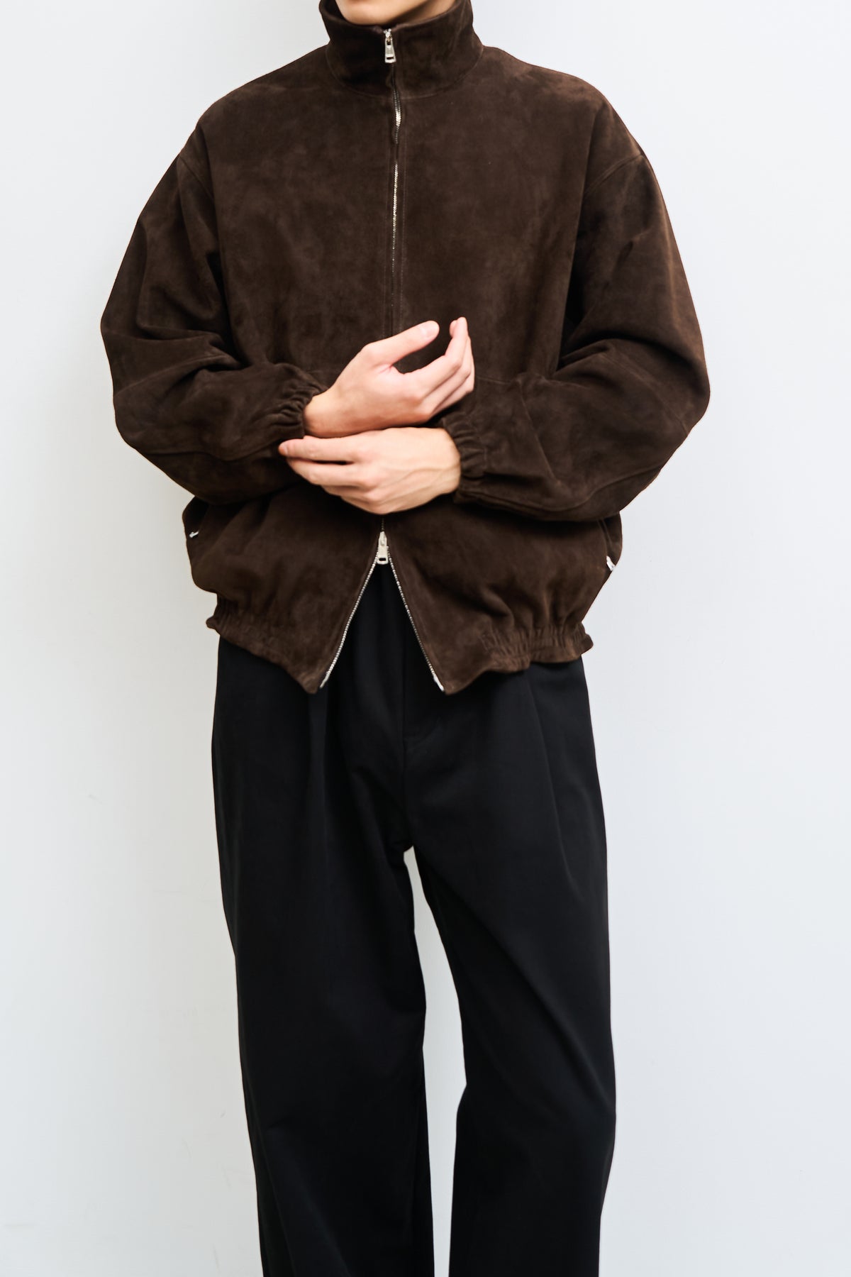 Exclusive Goat Suede Truck Jacket