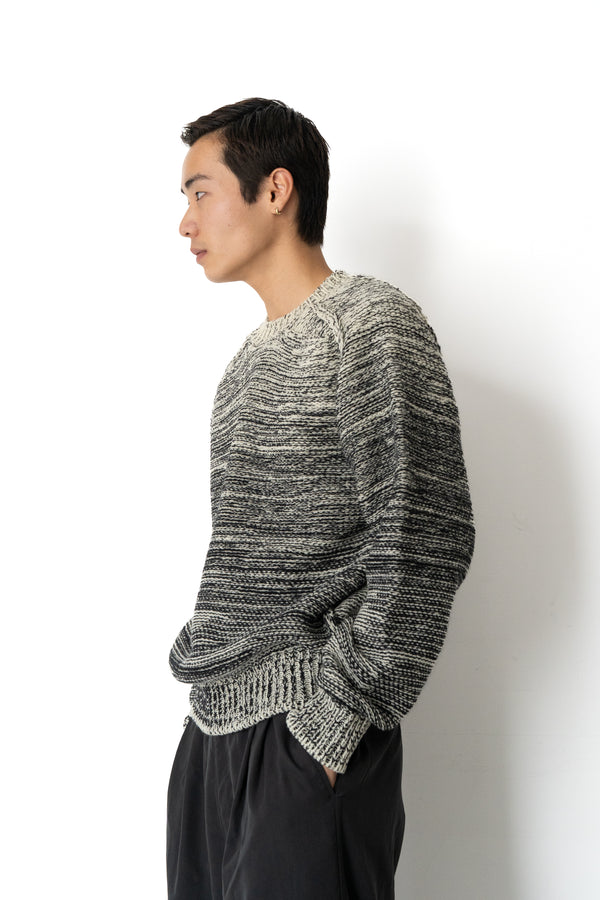 Gradation Crewneck Sweater