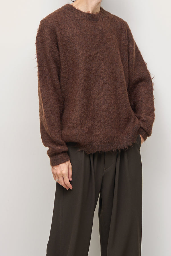 Exclusive Brushed Mohair Sweater