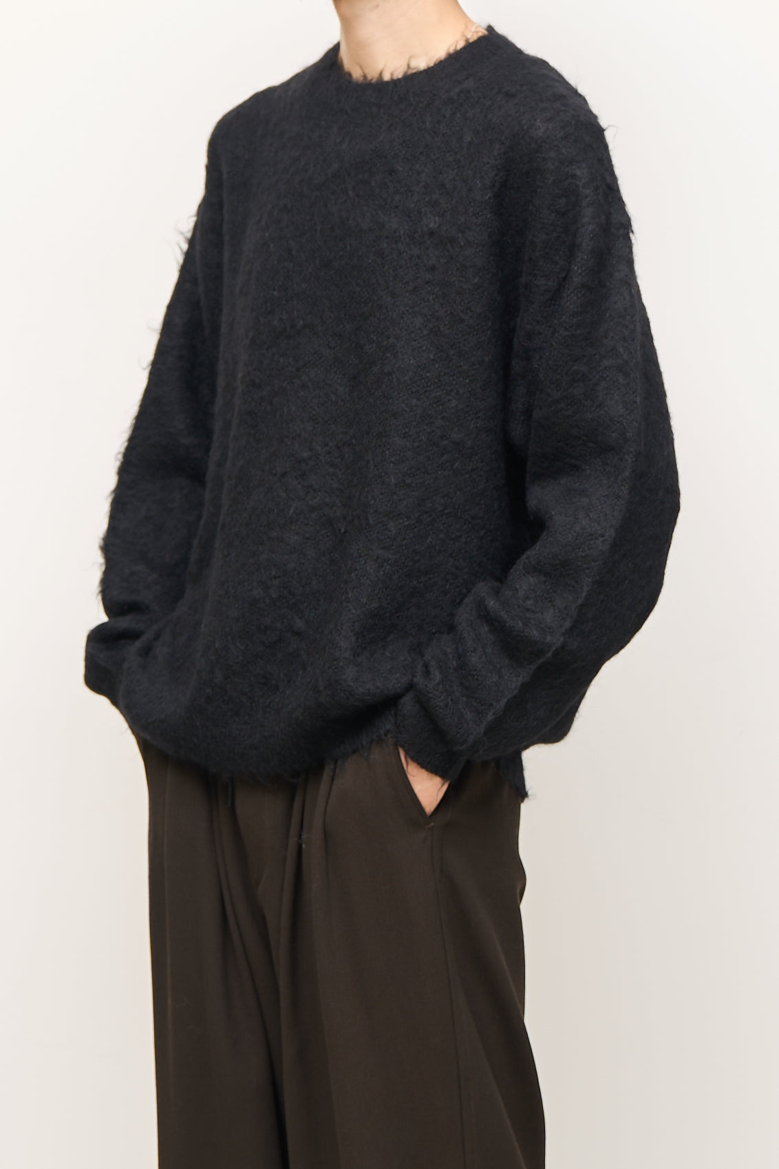 Exclusive Brushed Mohair Sweater