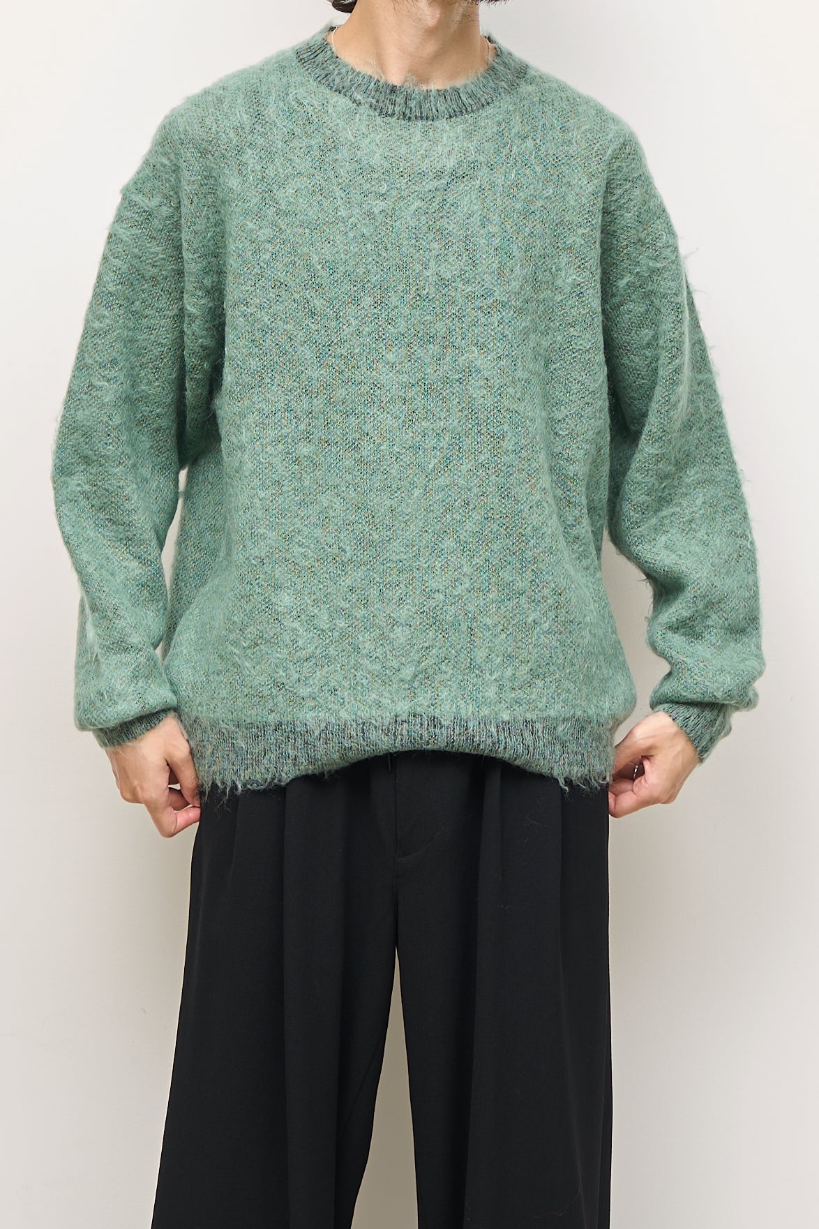Exclusive Brushed Mohair Sweater
