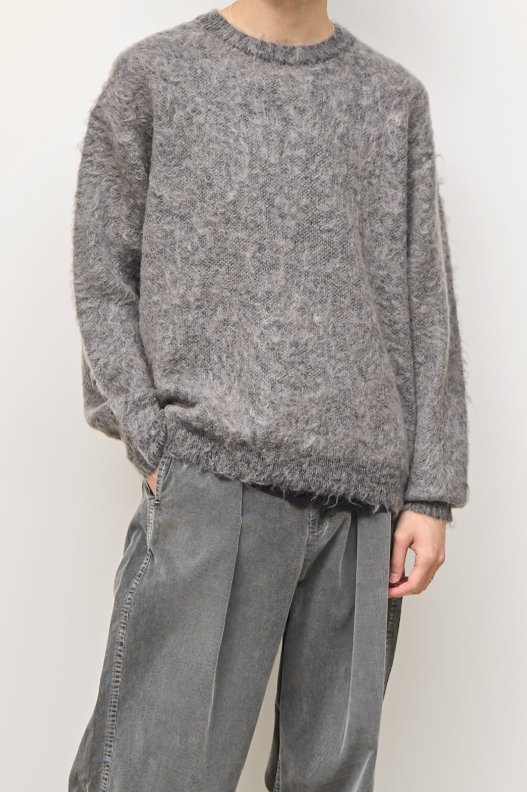 Exclusive Brushed Mohair Sweater