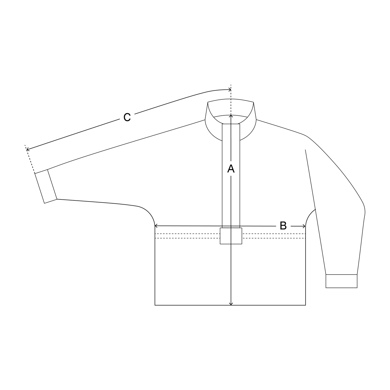 Pullover (Dolman Sleeve)