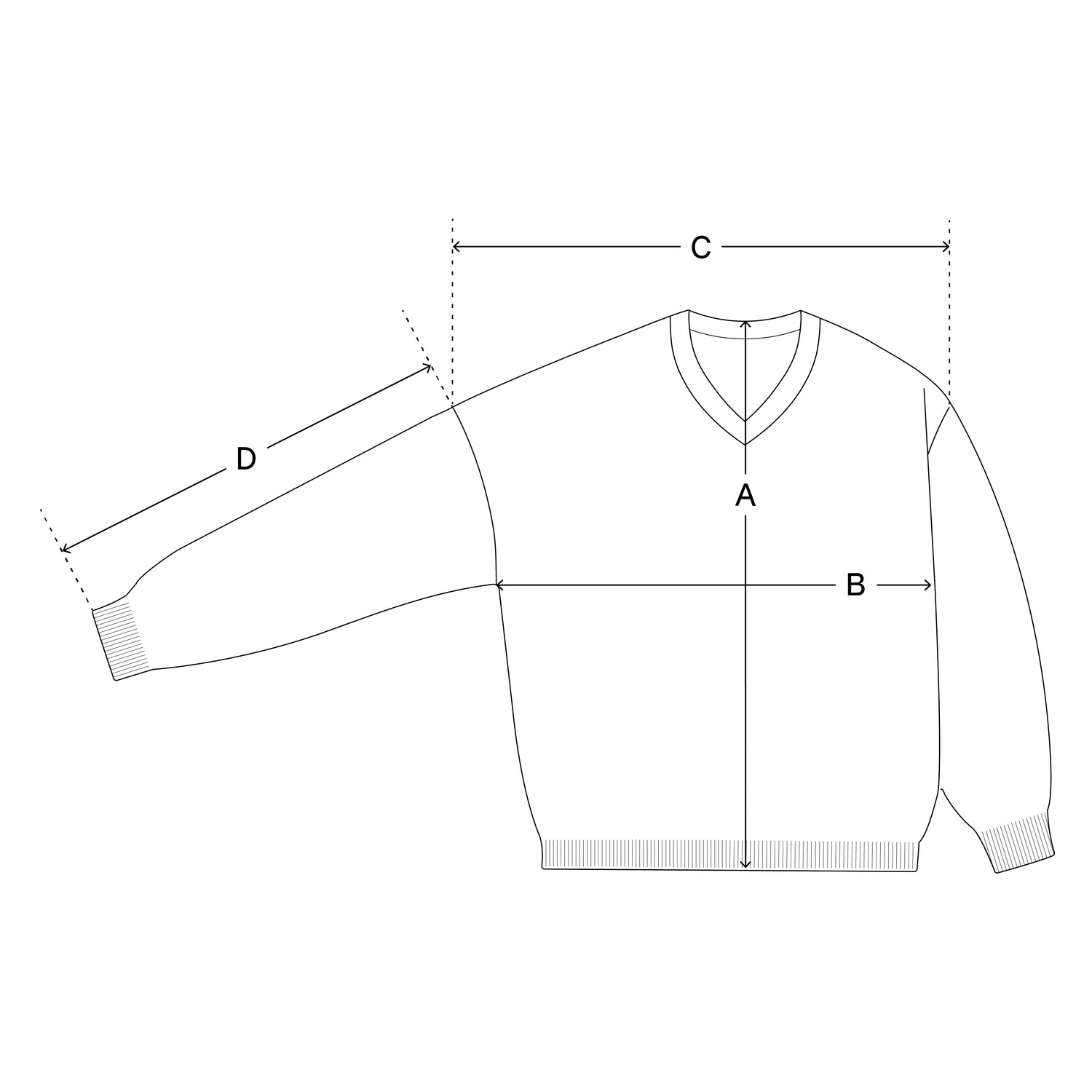 V-neck Sweater