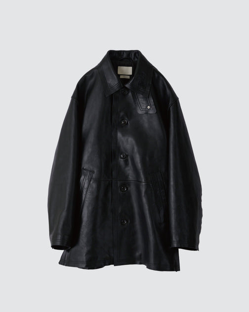 yoke カットオフレザーカーコート サイズ3 YOKE CUT-OFF LEATHER CAR COAT』 – COLDBECK ONLINE