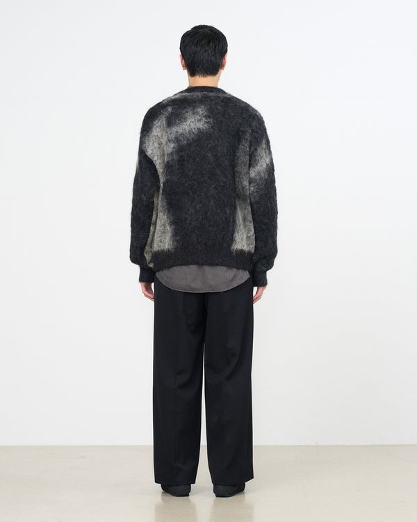 YOKE×Graphpaper Fulled Wool 3pleated Wide-Leg Trousers