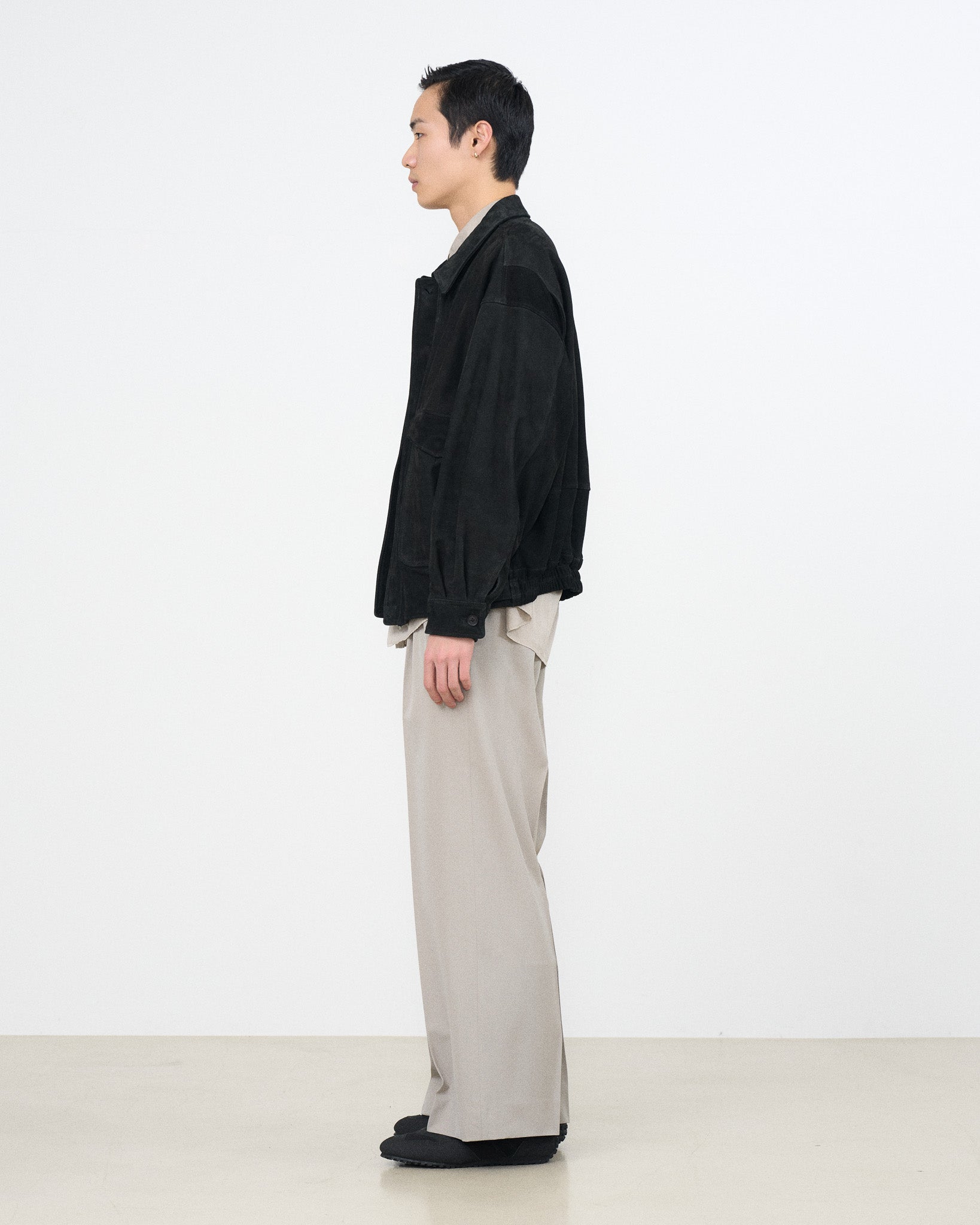 Carf Leather Zip Blouson | YOKE Official Website