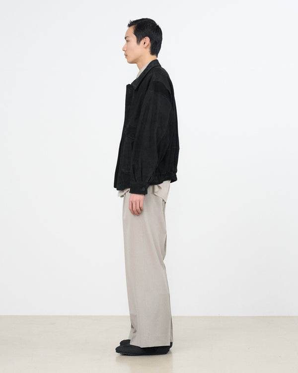 YOKE×Graphpaper Cow Nuback Leather Flight Jacket