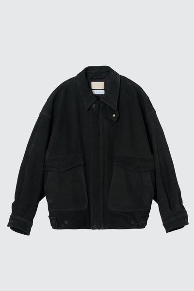 24aw新品graphpaper yoke COW LEATHERCARCOAT YK25FW01017B-GP_BLACK_grande.