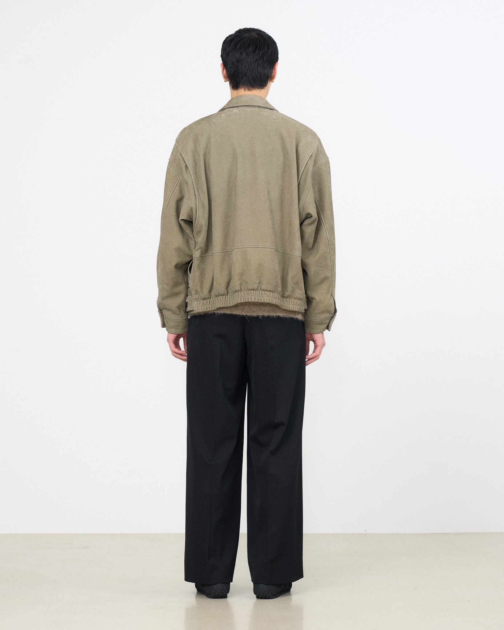 Carf Leather Zip Blouson | YOKE Official Website