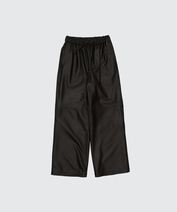 Sheep Leather Easy Pants