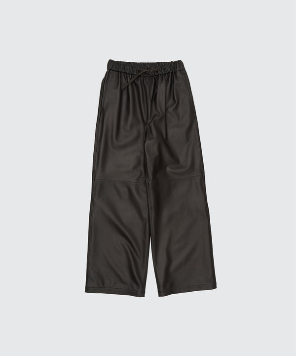 Sheep Leather Easy Pants