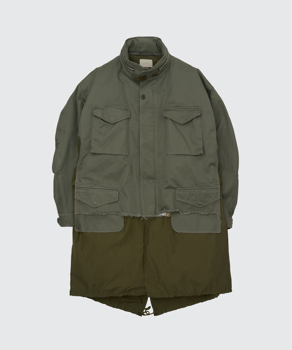 Connected Military Coat