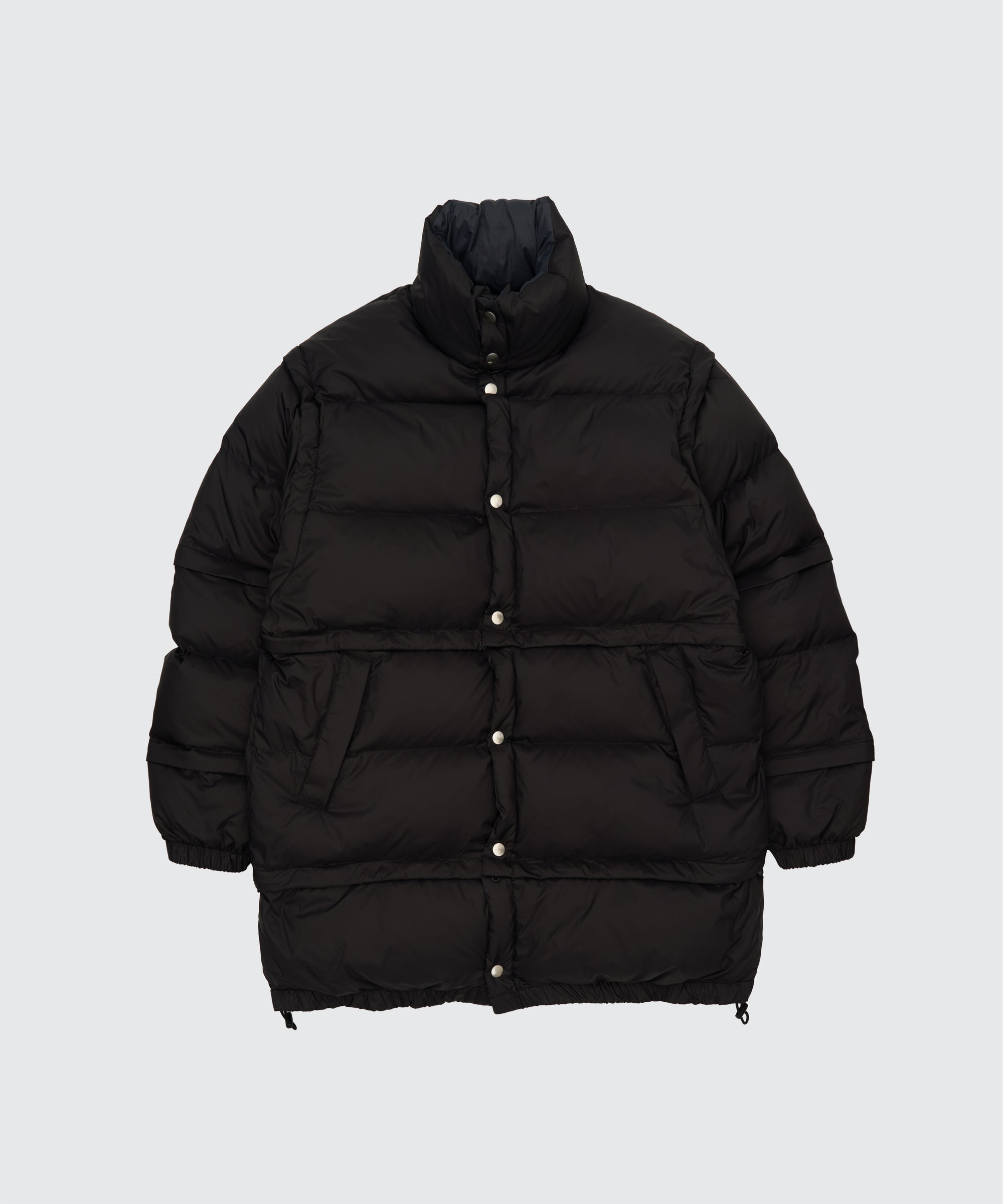 YOKE（ヨーク）ダウンジャケット ブラック 取り外し可能