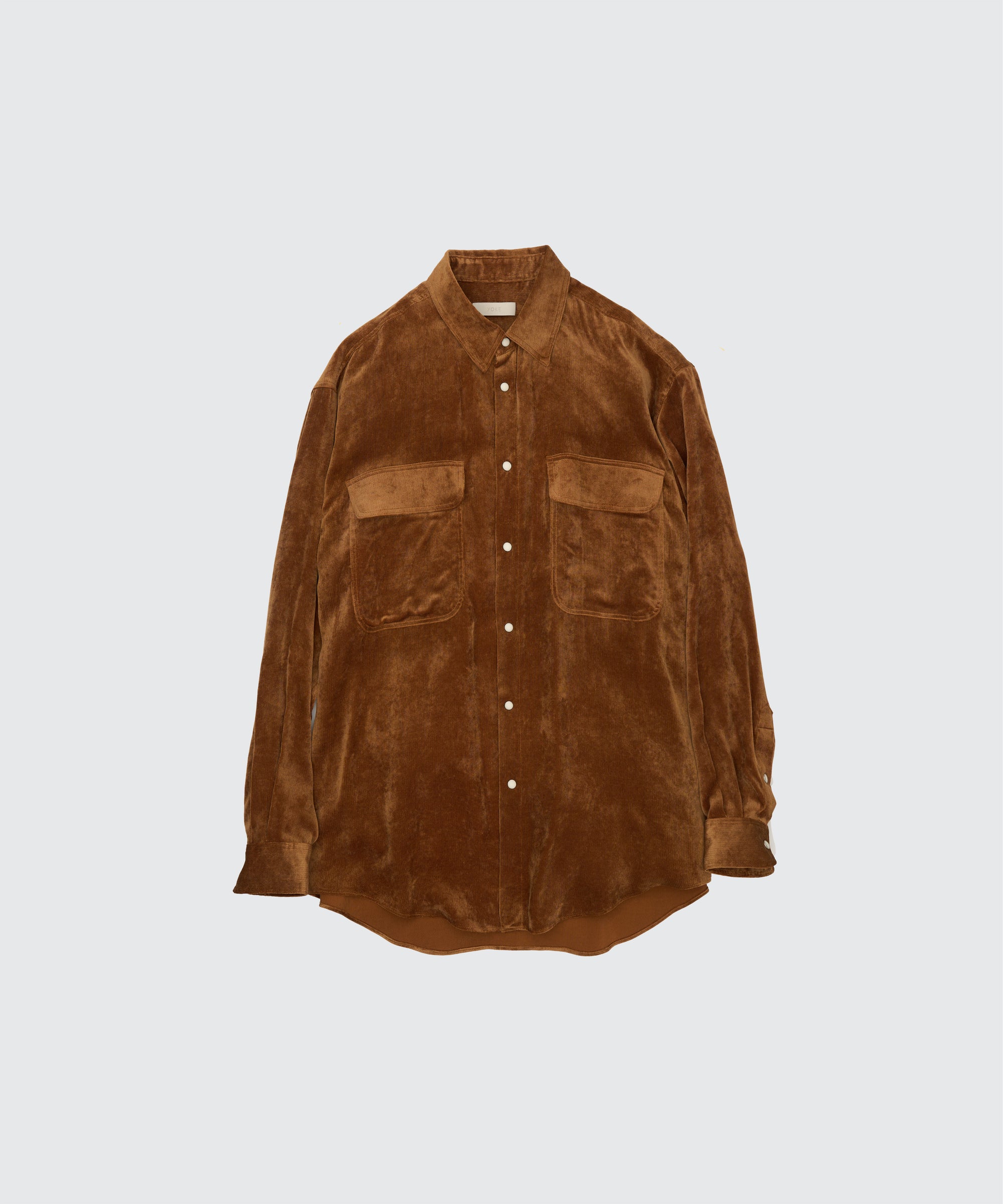 Rayon Corduroy Western Shirt