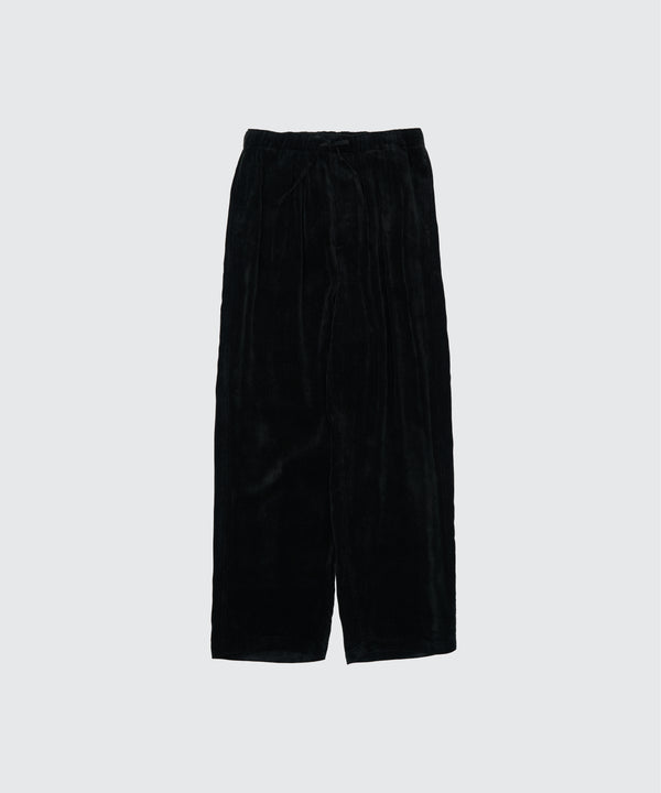 Rayon Corduroy 1Pleated Easy Pants