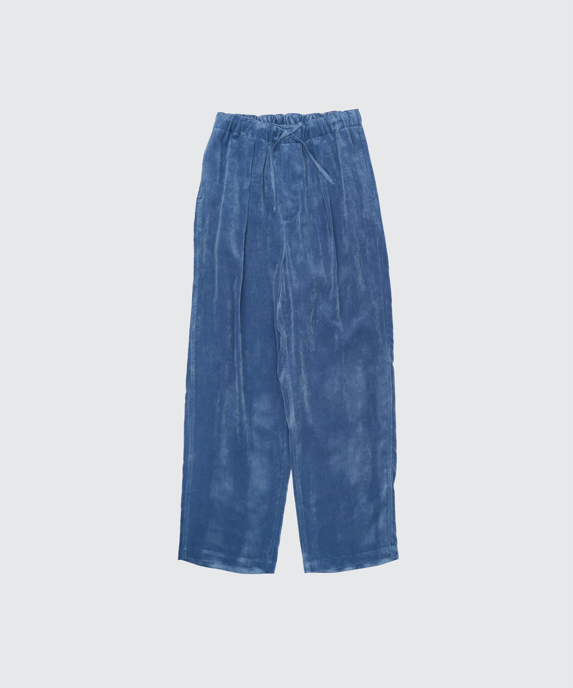 Rayon Corduroy 1Pleated Easy Pants