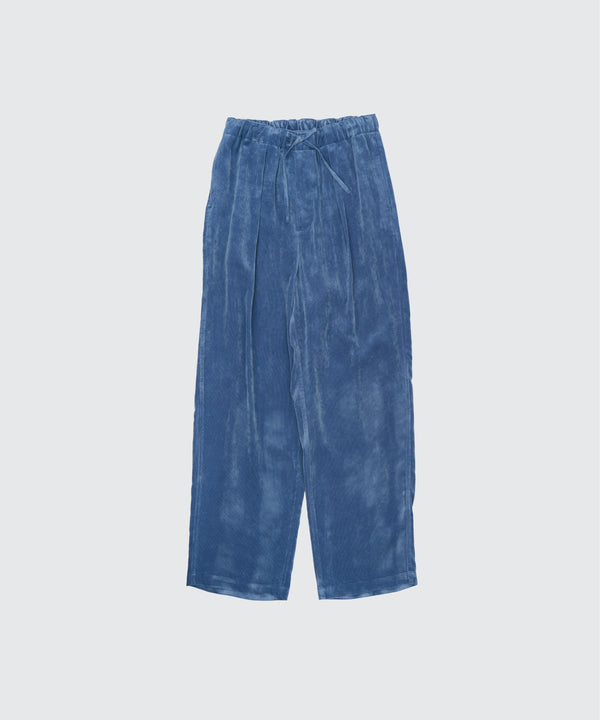 Rayon Corduroy 1Pleated Easy Pants