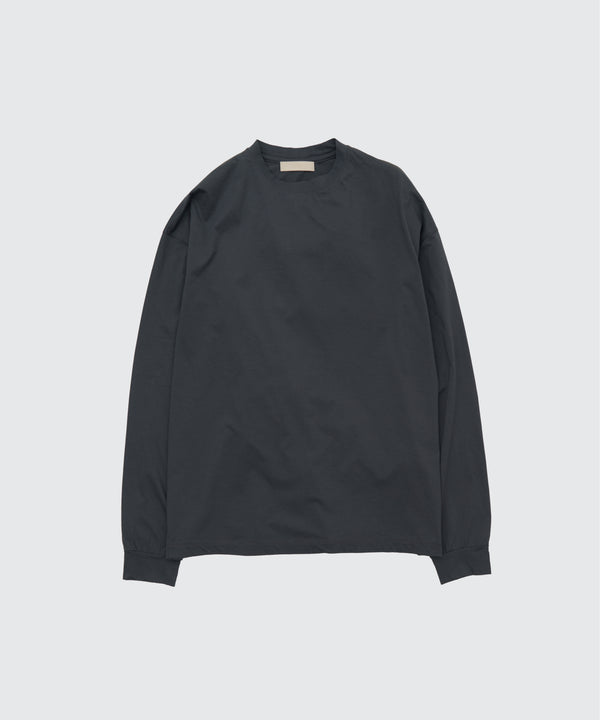 Suvin Cotton Yoke T-Shirt Long Sleeves