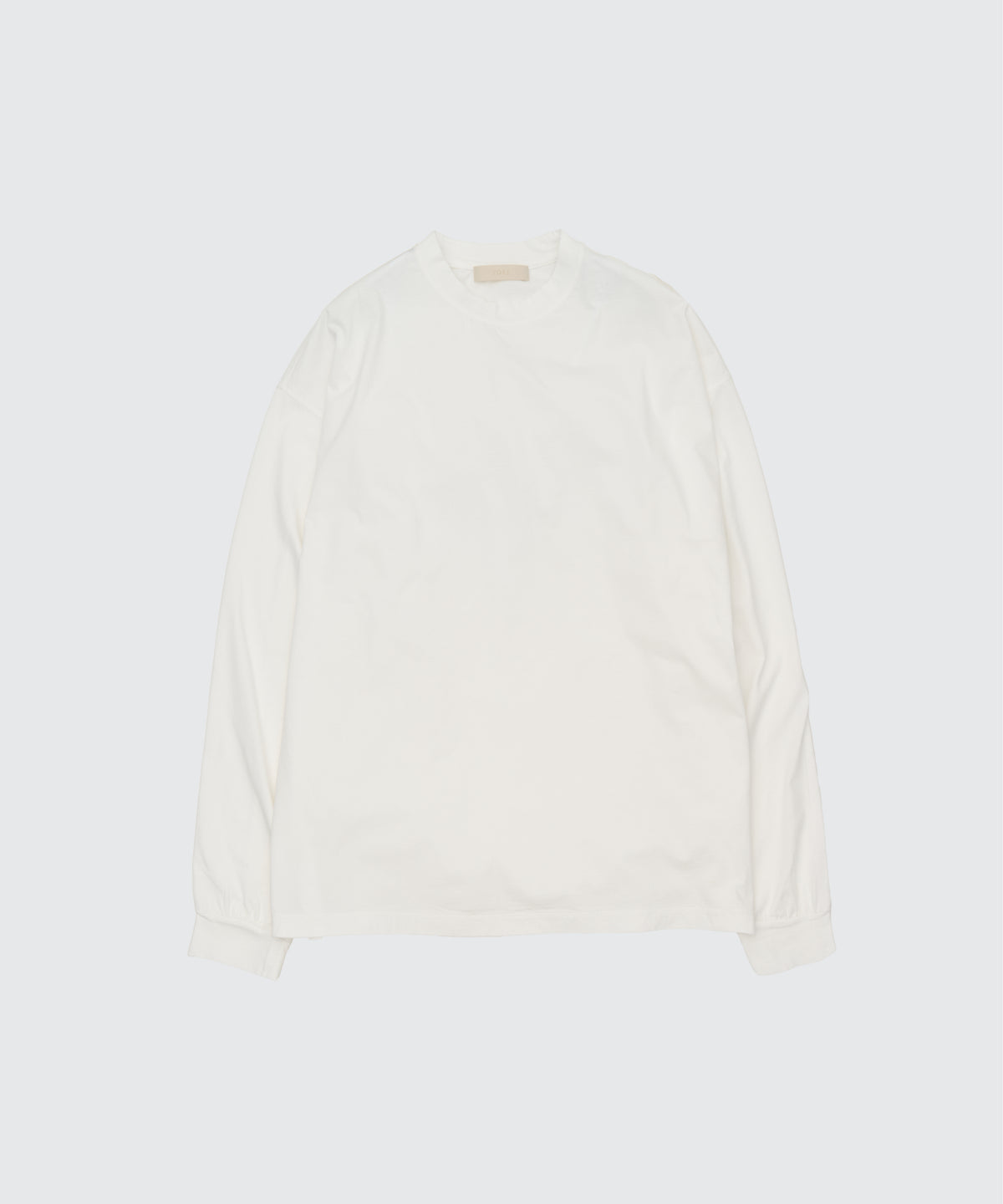 YOKE（ヨーク） スビンコットンロングスリーブTシャツ ホワイト